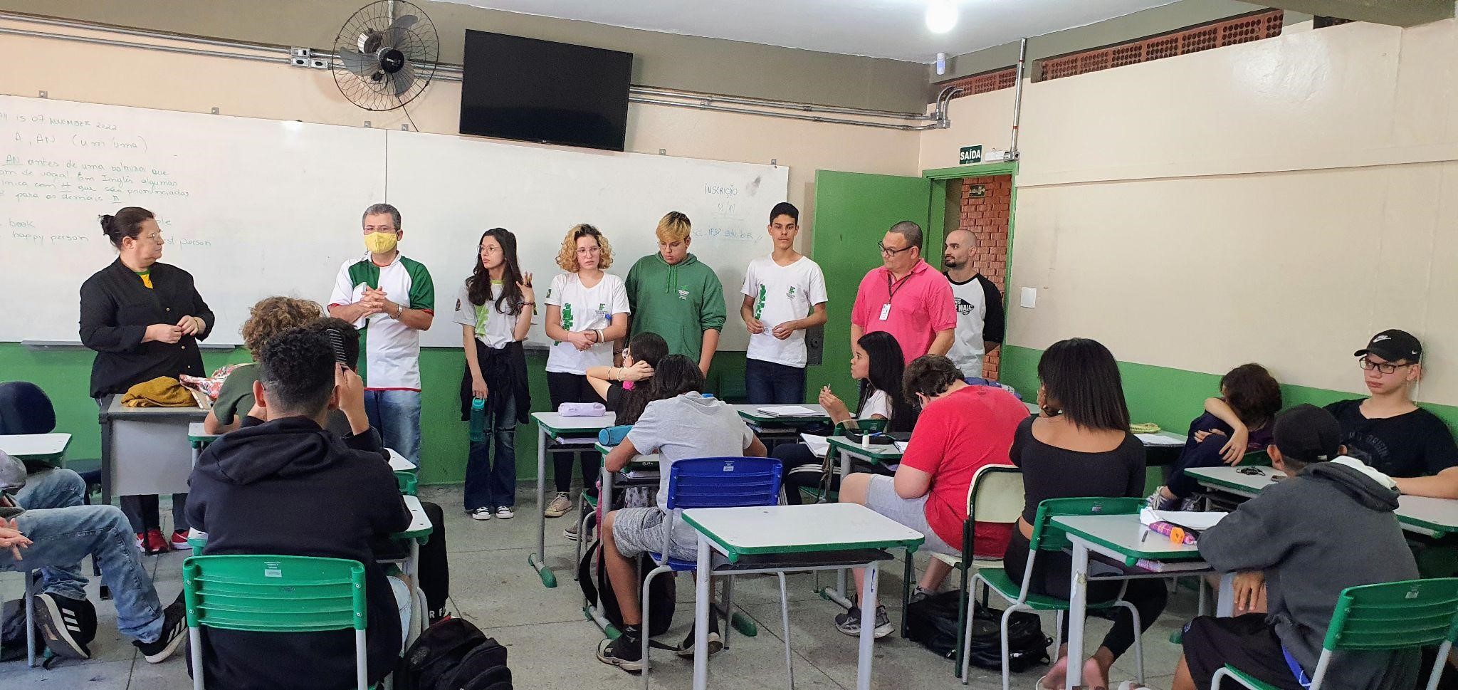 Sala de aula do E.E. Atillia Prado Margarido